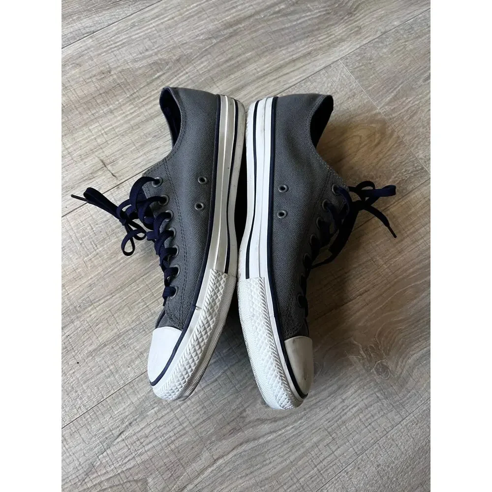 Men’s converse sneakers grey size 10.5